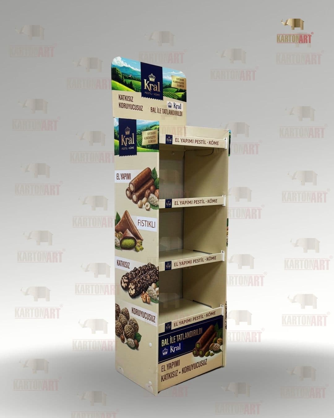 5 Raflı Stand RAF405 - 3/3