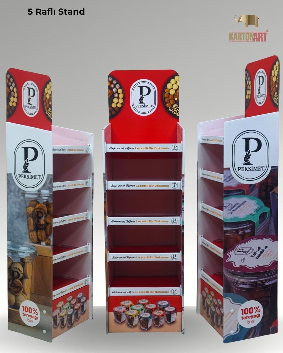 5 Raflı Stand RAF401 - 2/2