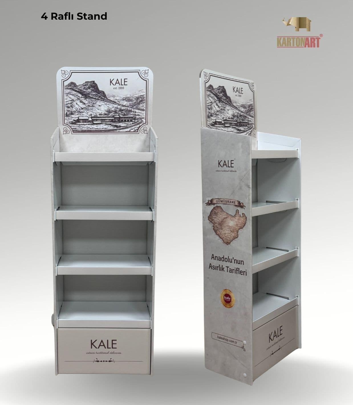 4 Raflı Stand RAF402 - 2/2