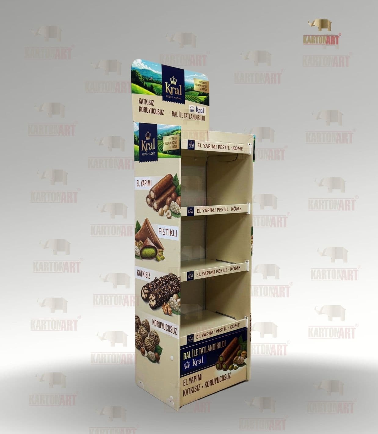 5 Raflı Stand RAF405 - 2/3
