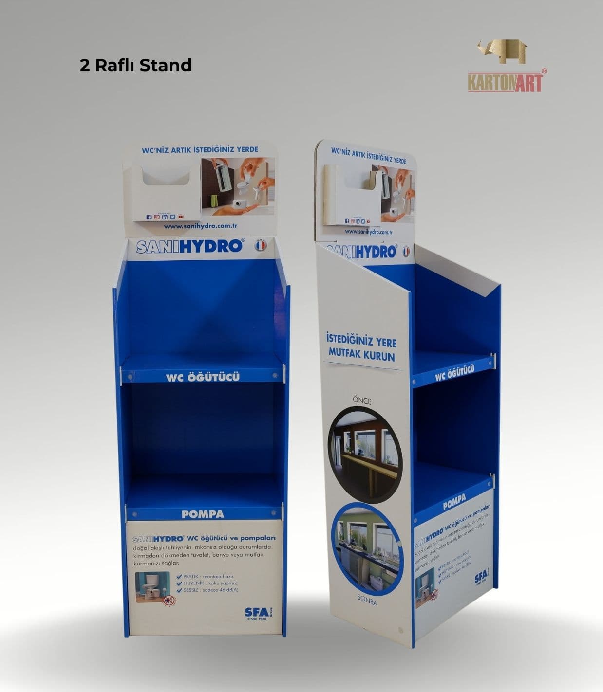 Raflı Stand RAF410